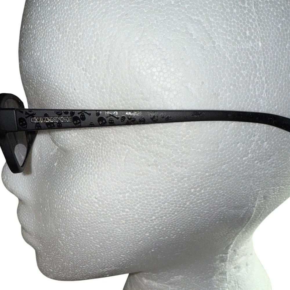 Converse Kids Black Eyeglasses Skull Design 50-16-130 Cute Fun‎ Fashion